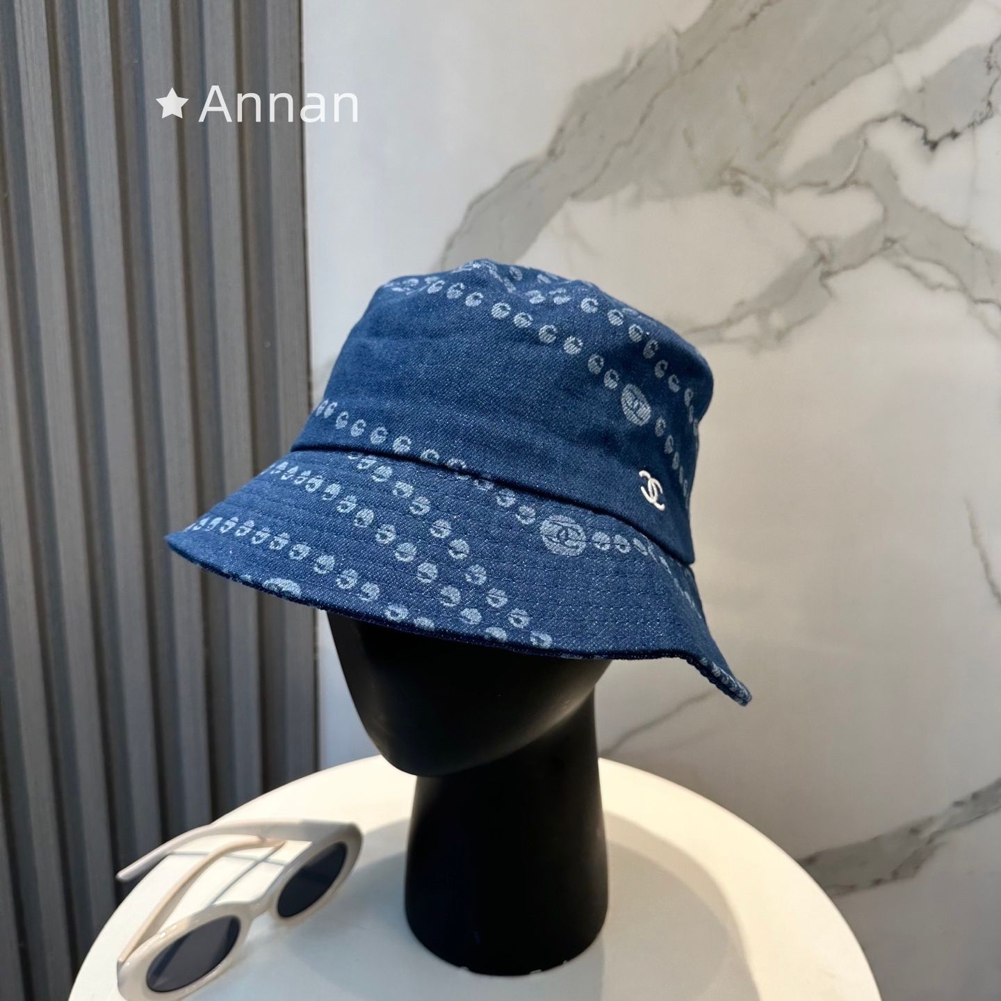 【極美品】【希少】美品 新品 CHANEL シャネル バケットハット 帽子 メンズ レディース ユニセックス 5,110円