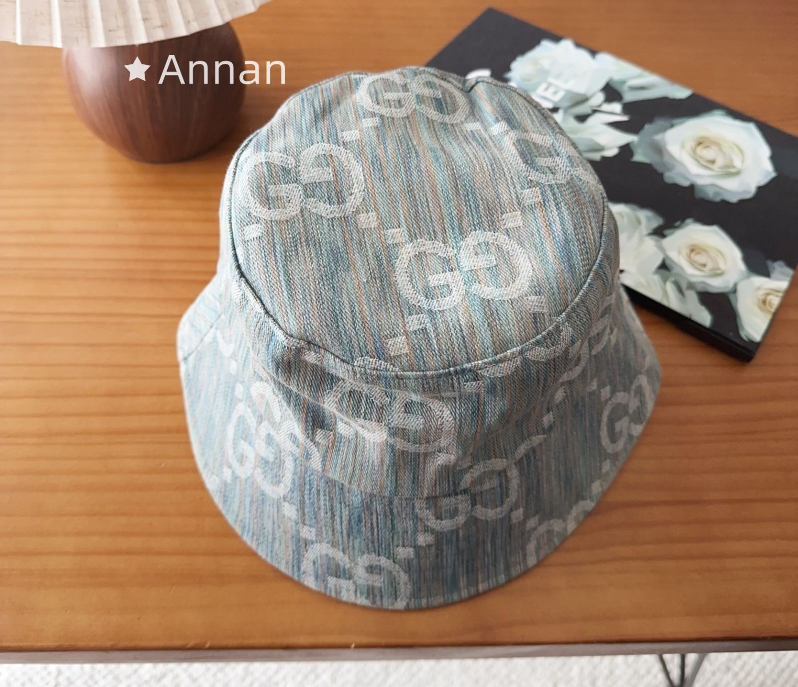 新品同様 人気 新品 GUCCI グッチ バケットハット 帽子 メンズ レディース ユニセックス