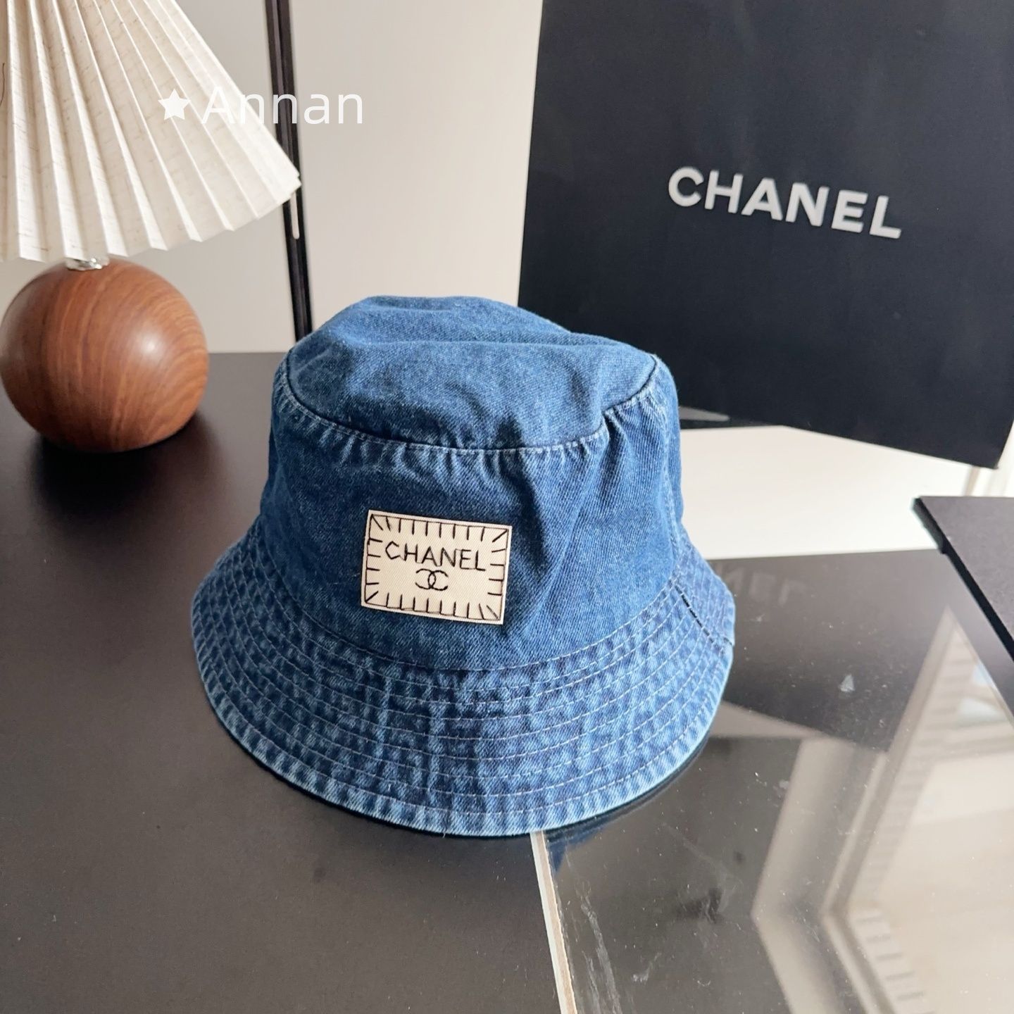 【極美品 現行型】新品 CHANEL シャネル バケットハット 帽子 メンズ レディース ユニセックス