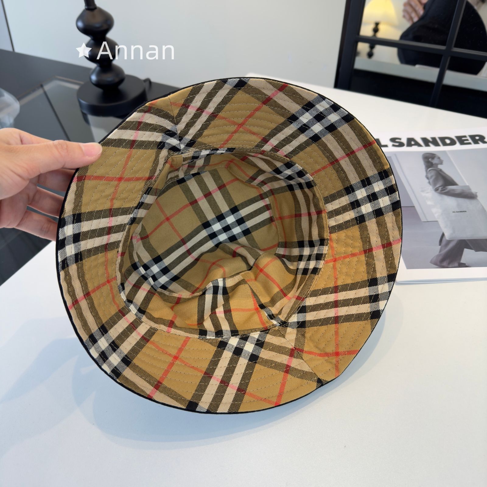 期間限定☆新品 BURBERRY バーバリー バケットハット 帽子 メンズ レディース ユニセックス