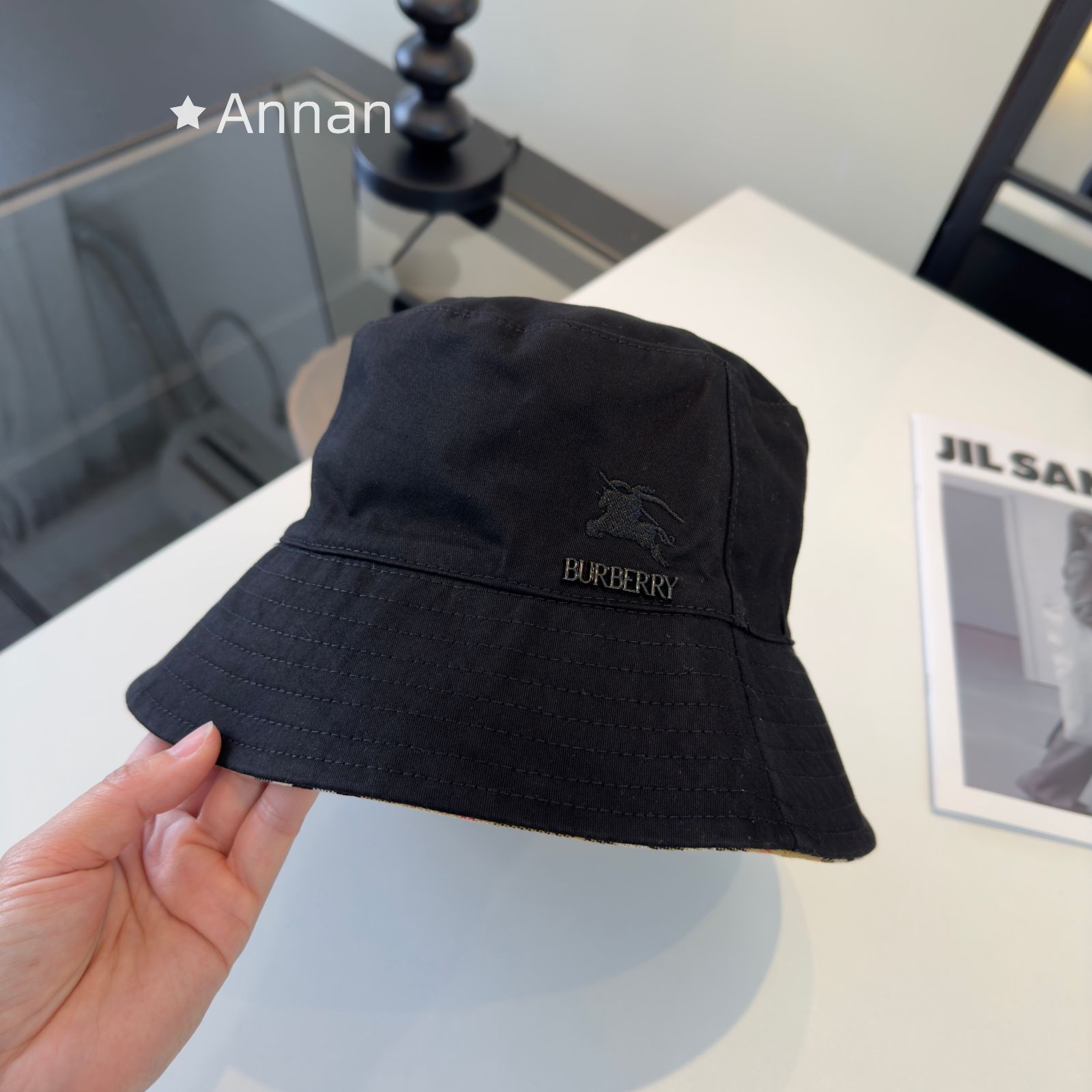 期間限定☆新品 BURBERRY バーバリー バケットハット 帽子 メンズ レディース ユニセックス