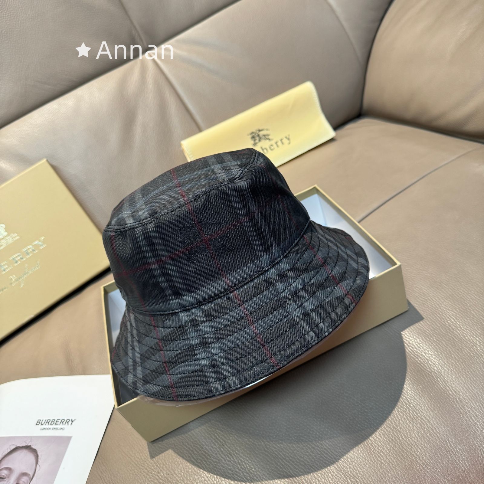 送料込☆新品 BURBERRY バーバリー バケットハット 帽子 メンズ レディース ユニセックス
