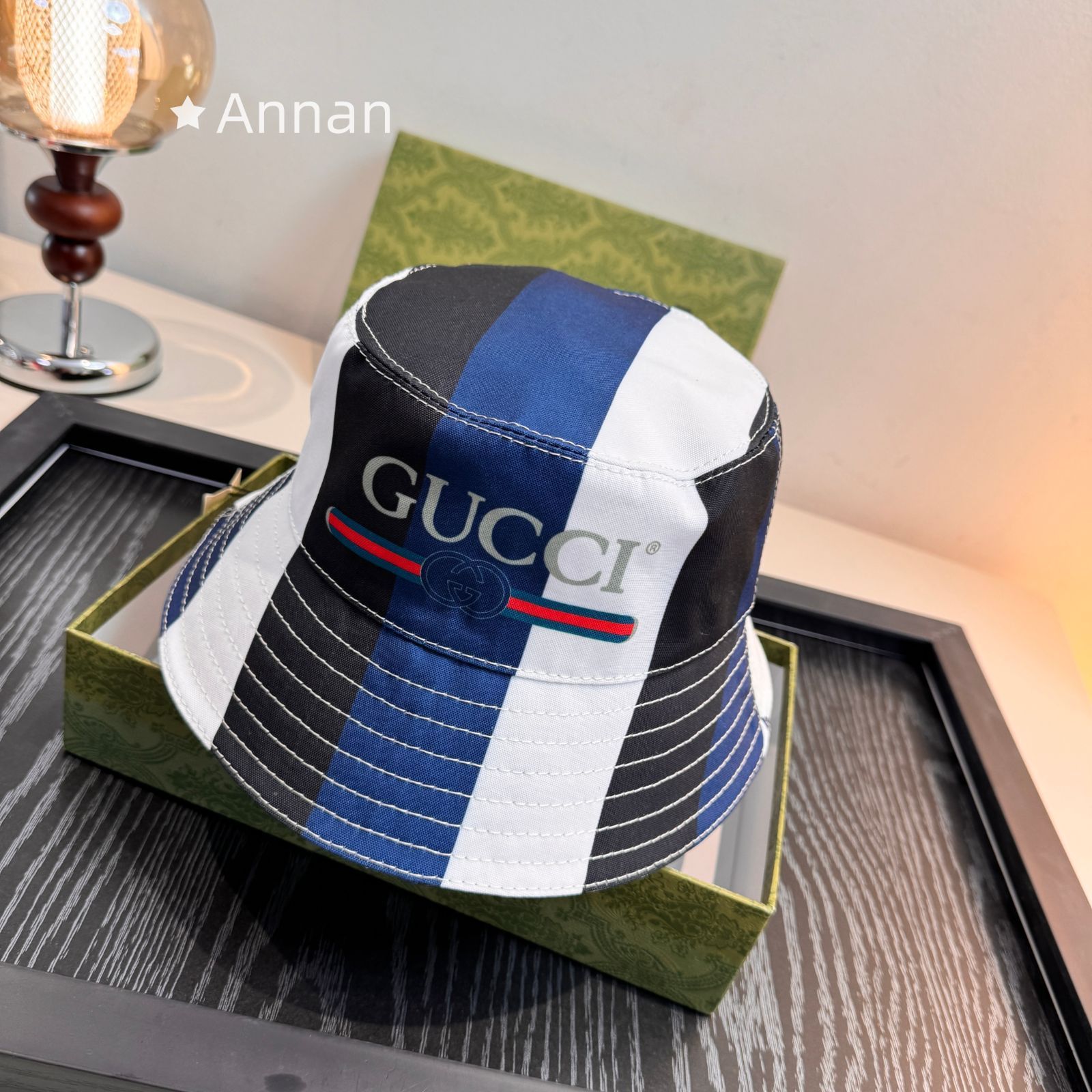 【未使用品】新品 GUCCI グッチ バケットハット 帽子 メンズ レディース ユニセックス