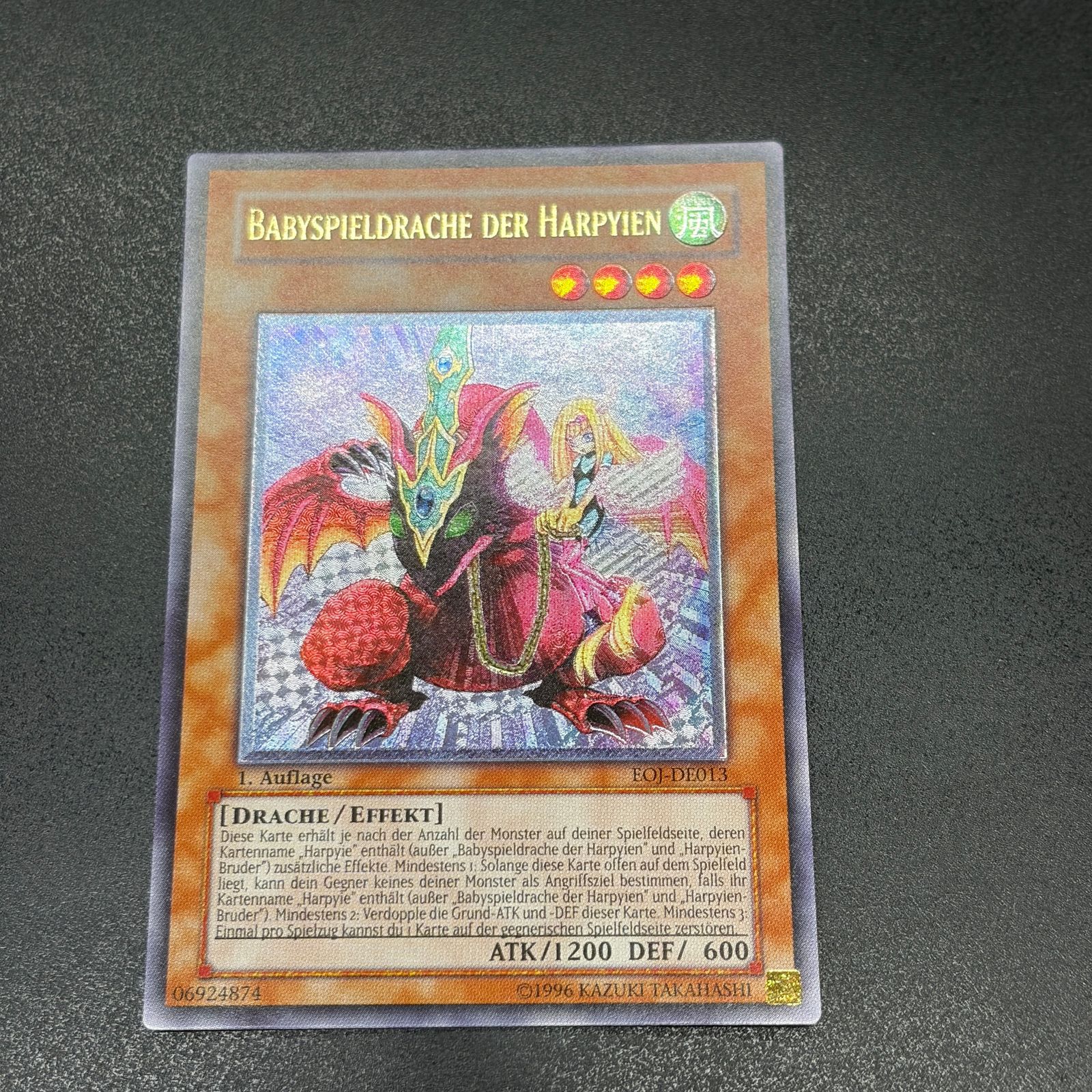 遊戯王 ハーピィズペット仔竜 ドイツ語版 レリーフ 1st 遊戯王 ハーピィズペット仔竜/レリーフ/ドイツ語/1st/EU版 A - メルカリ
