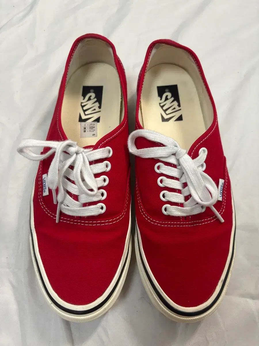 (275) VANS ヴァンズ アセンティック レッド