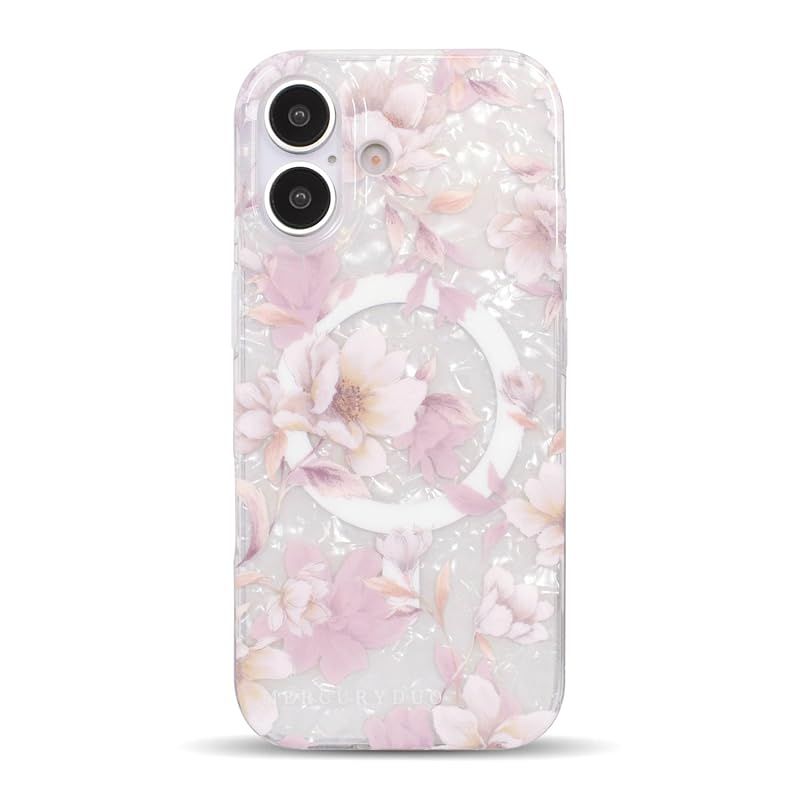 【新品】 MERCURYDUO 正規品 iPhone 17 対応 ケース 「 MagSafe対応 クリア背面ケース シェル 」 マーキュリーデュオ アイフォン17用 iPhone 17用 スマホケース (ペールピンク)