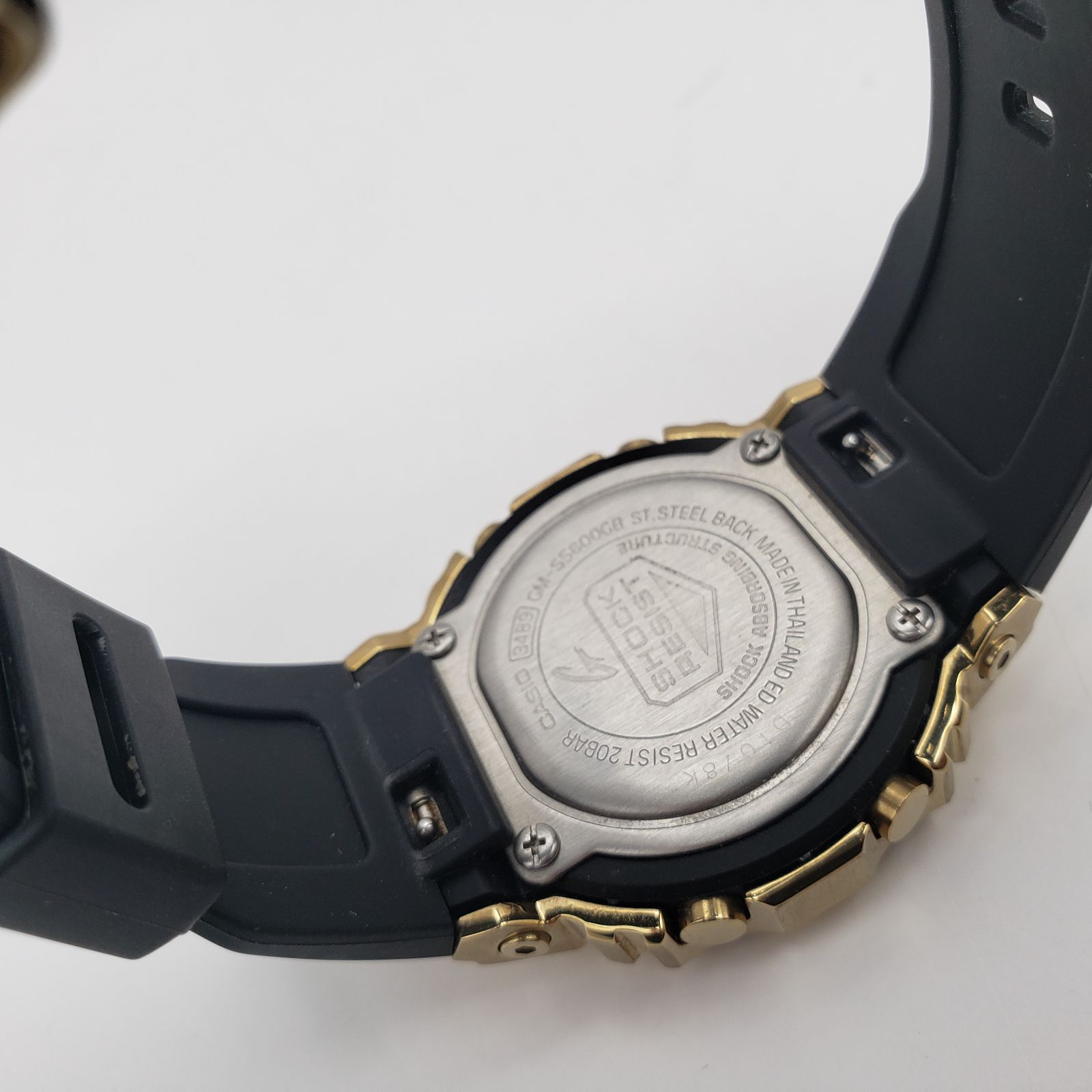 クォーツ腕時計_G-SHOCK/アナログ/BLK/BLK GM-S5600GB-1JF レディース 