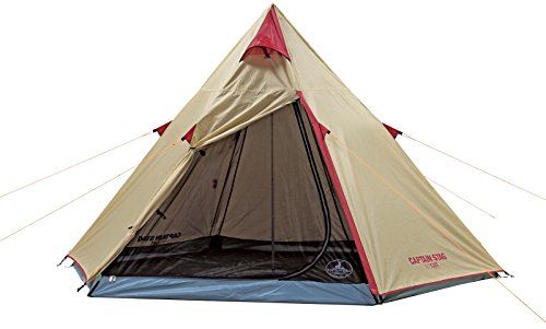キャプテンスタッグ(CAPTAIN STAG) テント ワンポールテント ティピー ヘキサゴン 300UV 3?4人用@ 21e90716