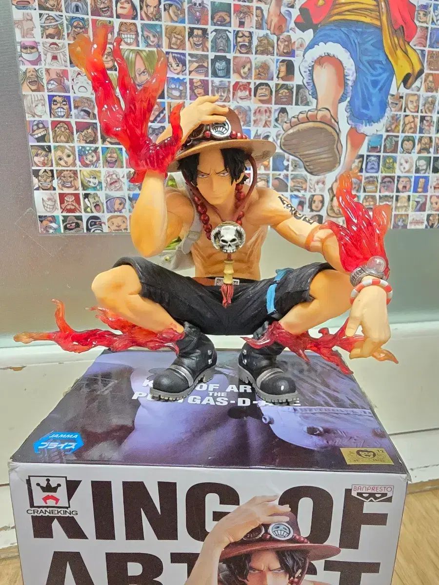 ワンピースフィギュア KING OF ARTIST(キングオブアーティスト) エース 