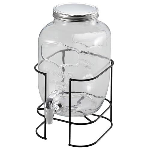 ☆新品☆キャプテンスタッグ(CAPTAIN STAG) ジャグ タンク ガラス ドリンクサーバー 4L/6L/10L スタンド付き UW-2010/UW-2011/UW-2012 b65a631e