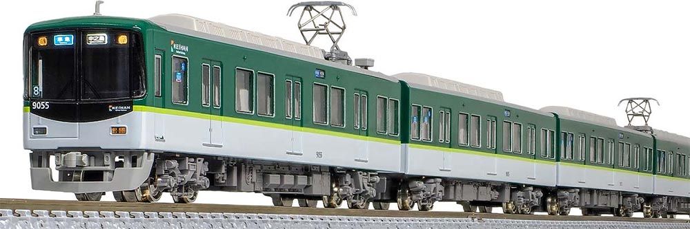 京阪9000系（新塗装 車番選択式）8両編成セット（動力付き） 【グリーンマックス・32119】 「鉄道模型 Nゲージ グリーンマックス」