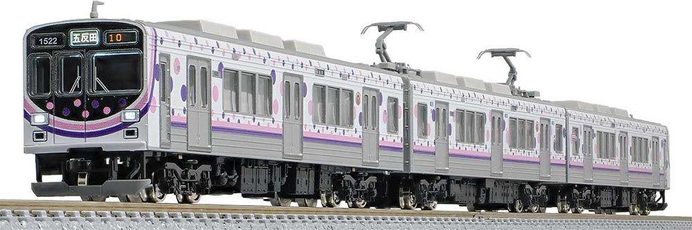 東急電鉄1000系1500番台（いけたまハッピートレイン）3両編成セット（動力付き） 【グリーンマックス・50818】 「鉄道模型 Nゲージ グリーンマックス」