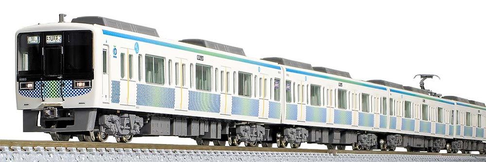 西武8000系6両編成セット（動力付き） 【グリーンマックス・50829】 「鉄道模型 Nゲージ グリーンマックス」