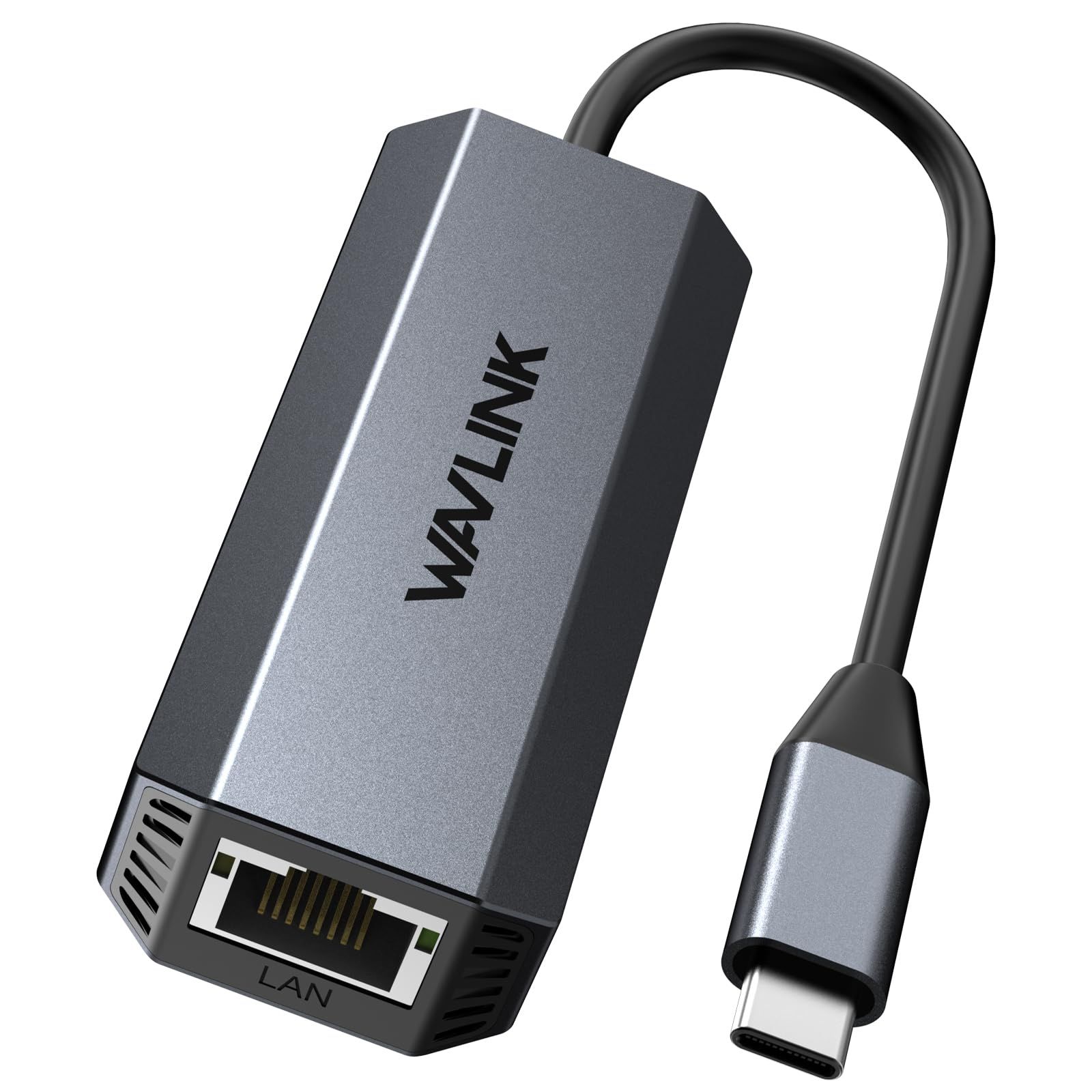 WAVLINK USB C 5Gbpsイーサネットアダプタ、ドライバ不要のRJ45ギガビットLANイーサネットネットワークアダプタ、ノートパソコン、コンピュータなど、Thunderbolt 5/4/3対応、MacBook Pro/Air, iPad ...