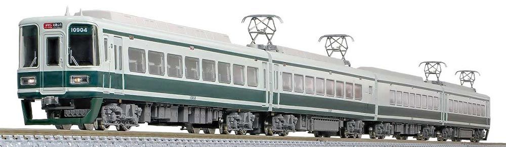 南海10000系（創業140周年記念 なつかしの緑色塗装） 4両編成セット（動力付き） 【グリーンマックス・50816】 「鉄道模型 Nゲージ グリーンマックス」 18,197円