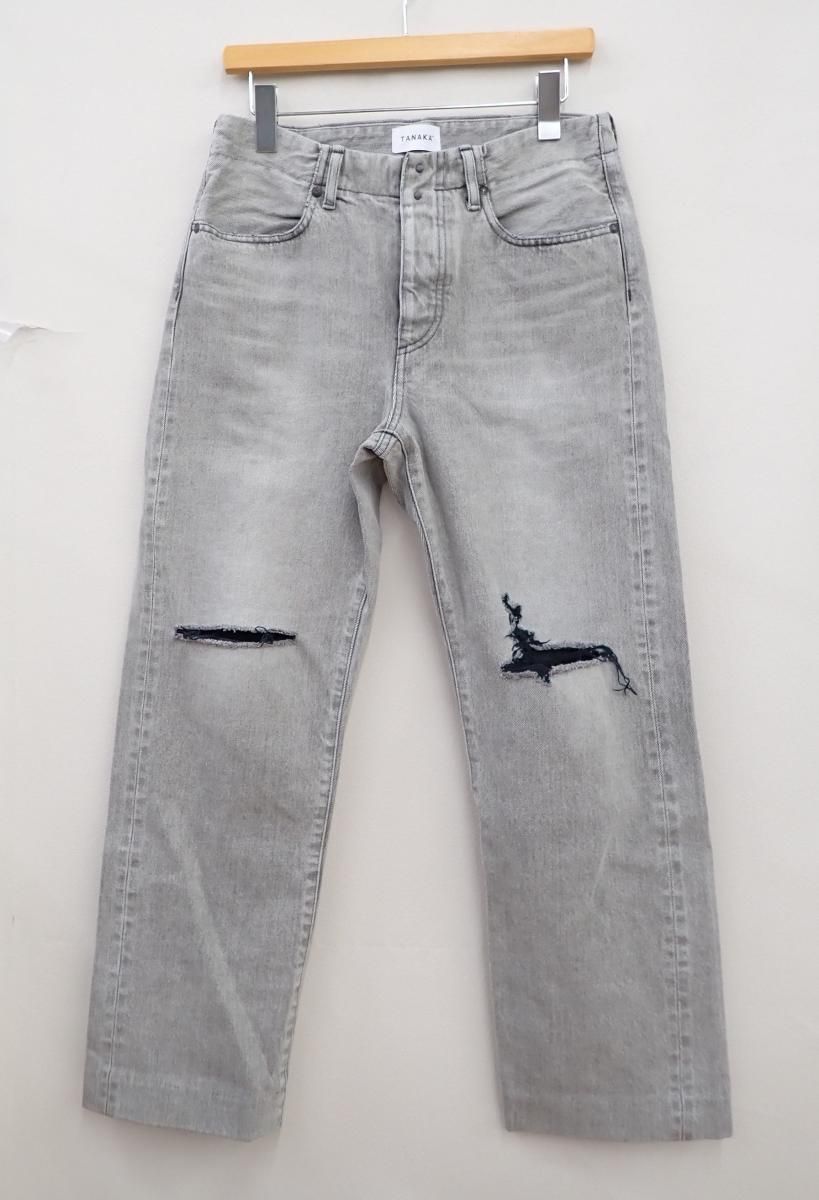 ★6064☆TANAKA タナカ STRAIGHT JEAN TROUSERS デニムパンツ　28