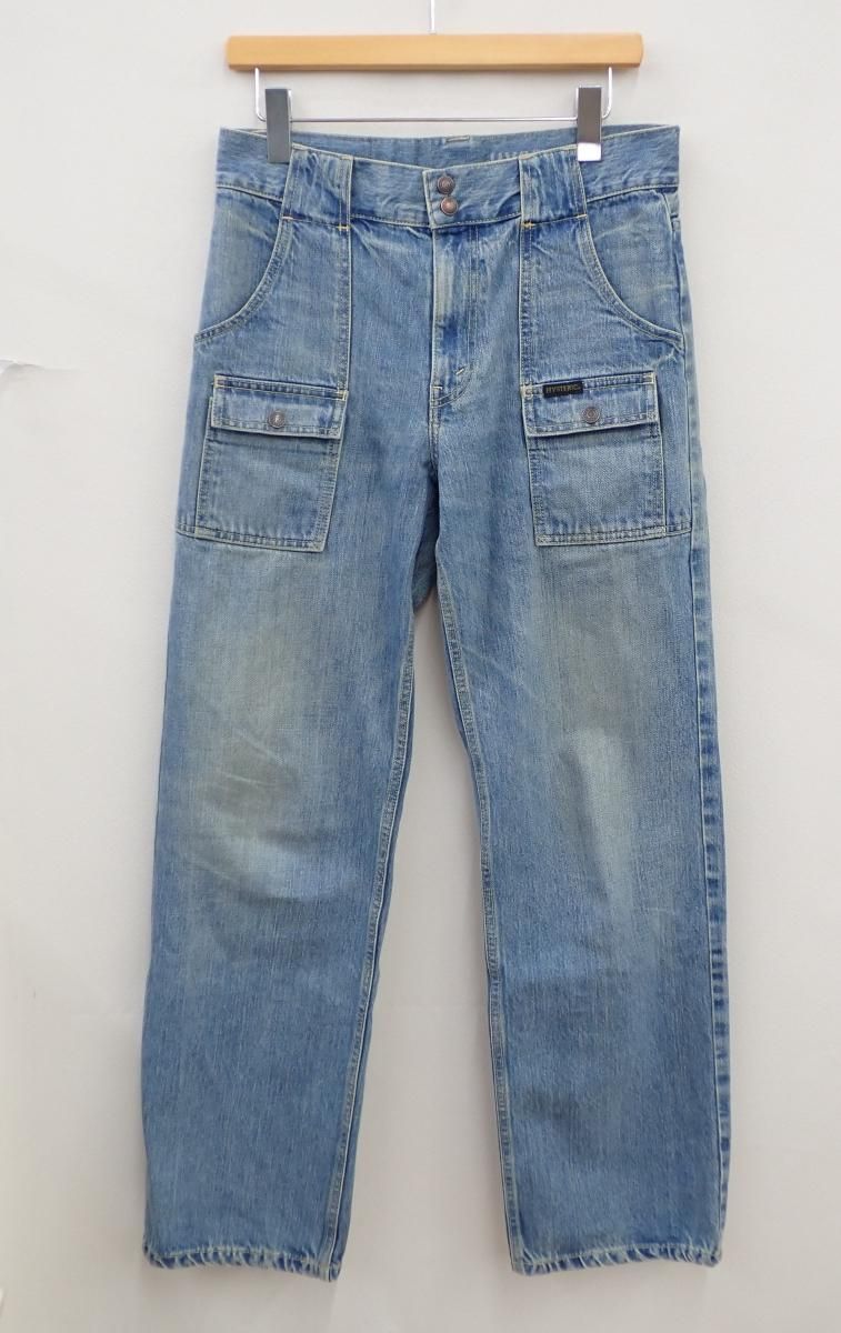 ★6766☆HYSTERIC GLAMOUR ヒステリックグラマー ブッシュデニムパンツ 02253AP62　30