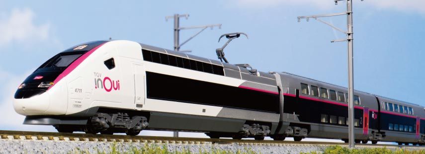 TGV ユーロデュープレックス　イヌイ TGV Euroduplex inOui （ユーロデュープレックス 「イヌイ」） 5両基本