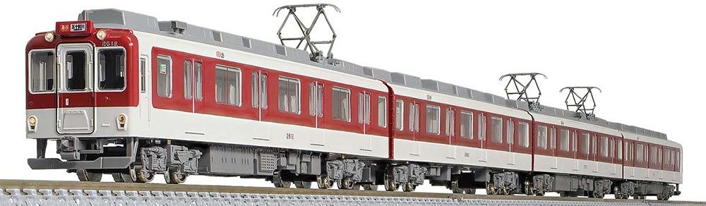 近鉄2610系（分散キセ冷房車 車番選択式）4両編成セット（動力付き） 【グリーンマックス・32142】 「鉄道模型 Nゲージ グリーンマックス」