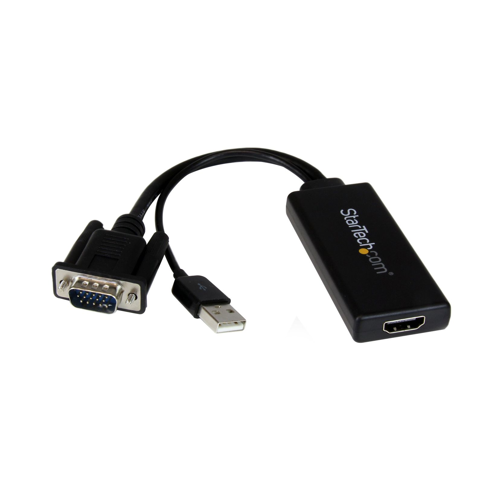 StarTech.com VGA-HDMIアップスケールコンバーター USBバスパワー対応 VGA2HDU