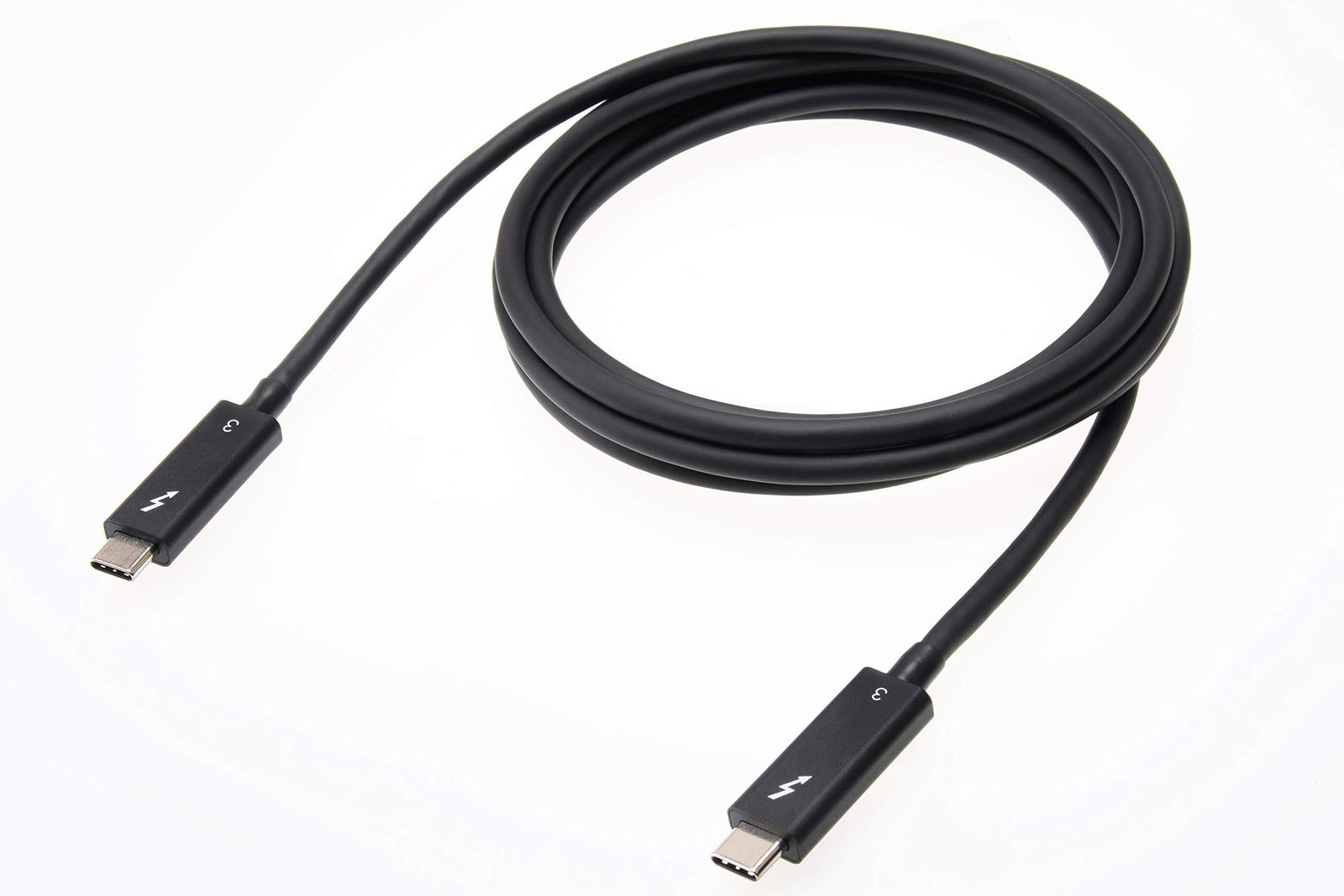 住友電工 (メーカー直販) Thunderbolt3 ケーブル (認証済 Active 40Gbps 黒) USB Type-C ケーブル (2.0m)