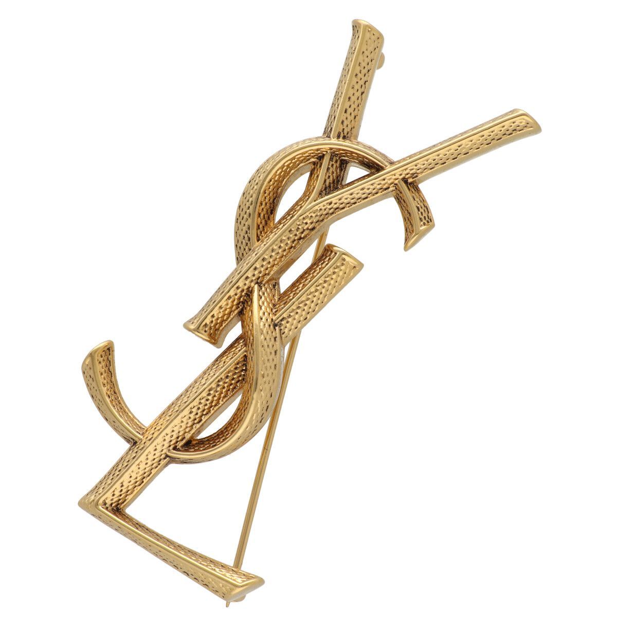 SAINT LAURENT】YSL スネークブローチ 320611084_14.jpg