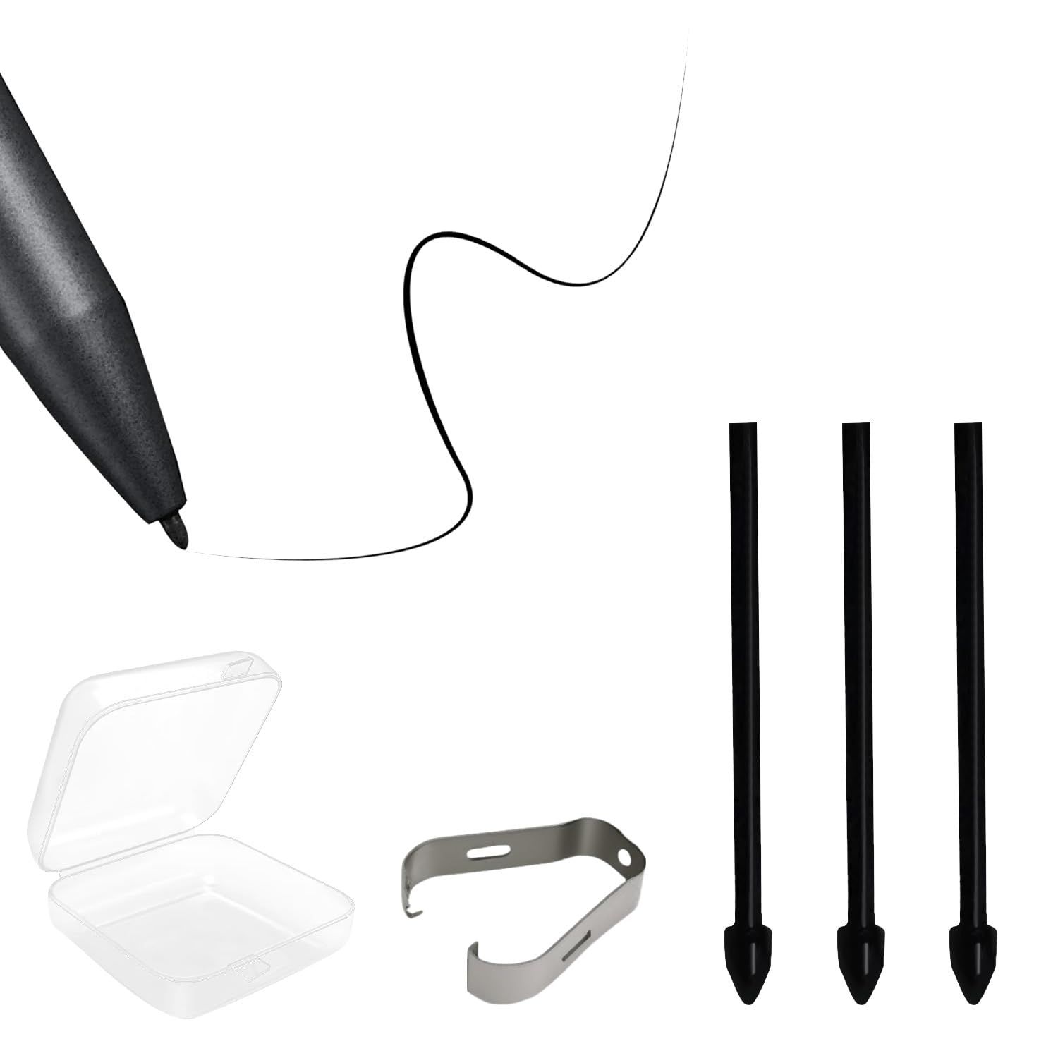 iFLYTEK AINOTE Air 2 電子ペーパー 用 スタイラスペン 替え芯 19mm 