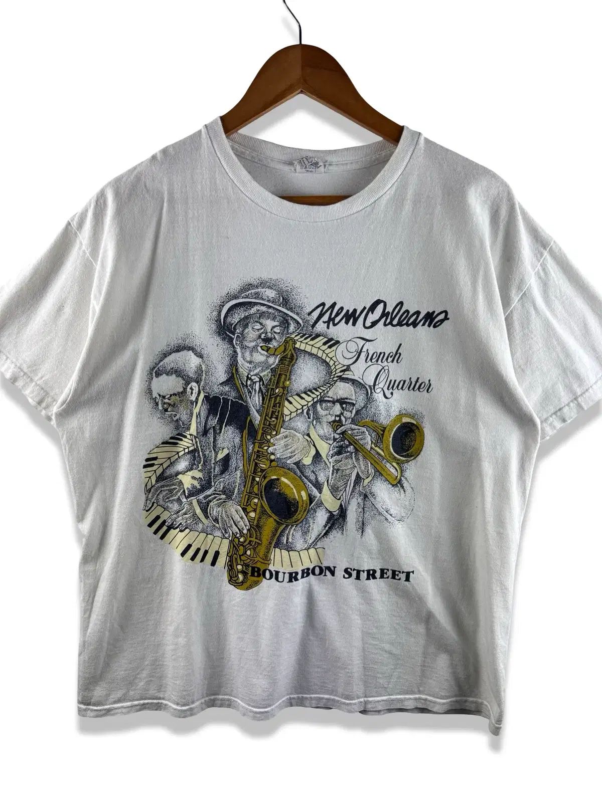 USAフレンチクォータージャズTシャツ3318-安い通販 銀座