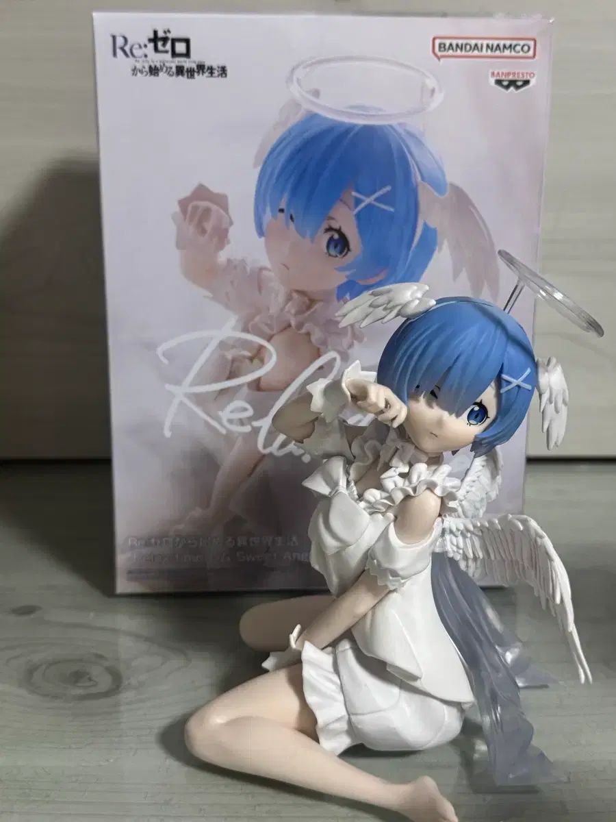 BANPRESTO(バンプレスト) Re:ゼロから始める異世界生活 レム フィギュア リラックス 天使 フィギュア
