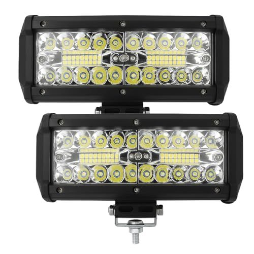 爆光 LED作業灯 40灯 8000ルーメン 120W 12V/24V 防水 防振 ワークライト 車 トラック 重機 船舶 農業機械 災害用 2個入りkk c8e3bb5c