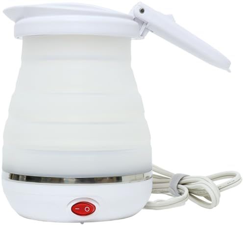 MCO 折りたたみケトル トラベルケトル 電気ケトル 800ml 海外対応 旅行 ホワイト Z4236kk 38a15dcb 6,383円