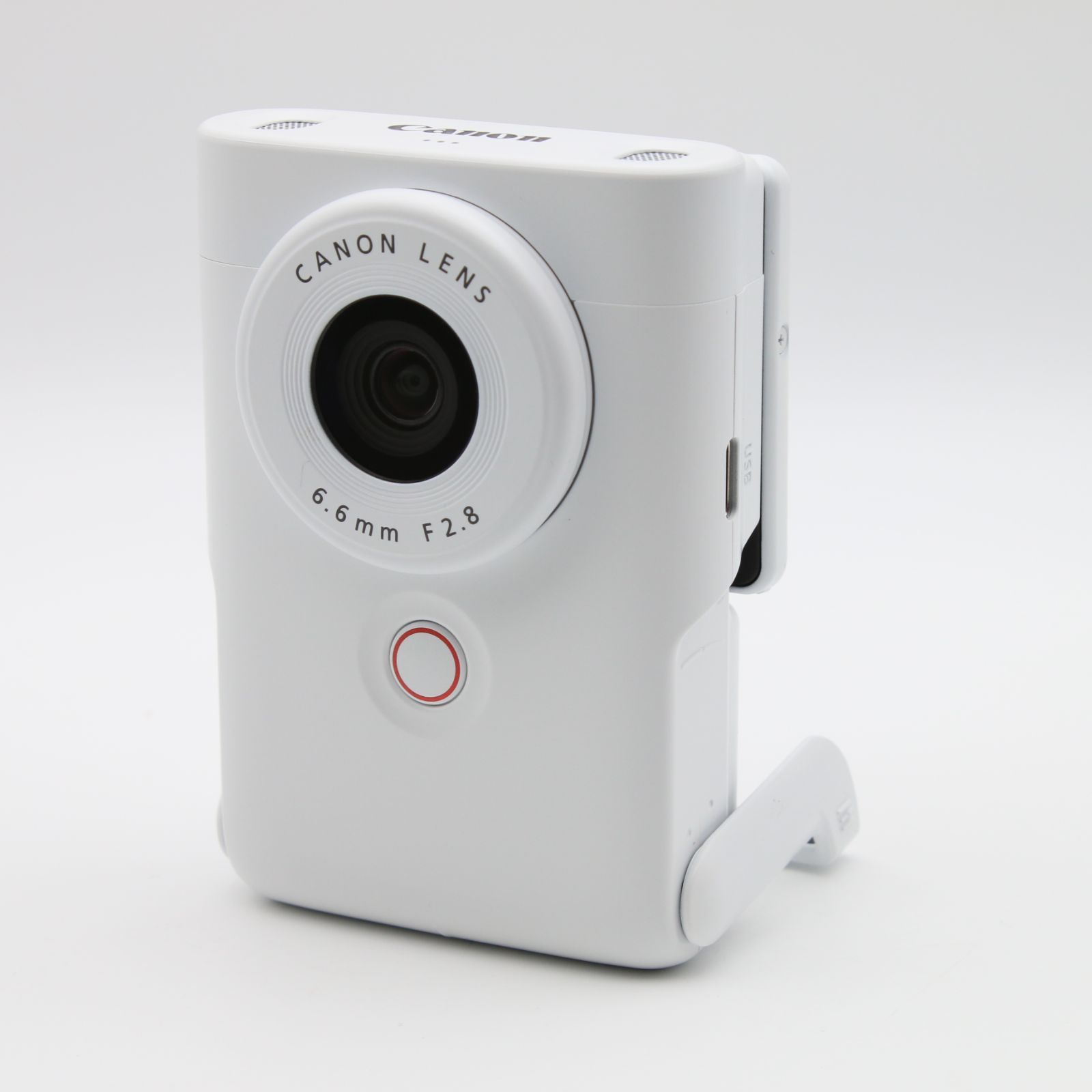 極上品】 Canon PowerShot V10 ホワイト PSV10WH Vlogカメラ 
