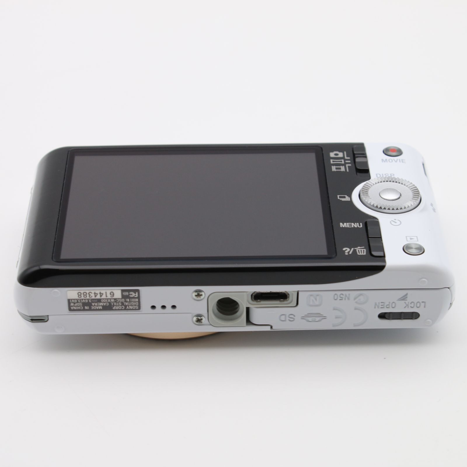 美品】SONY Cyber-shot DSC-WX100 ホワイト 美品】SONY Cyber-shot DSC