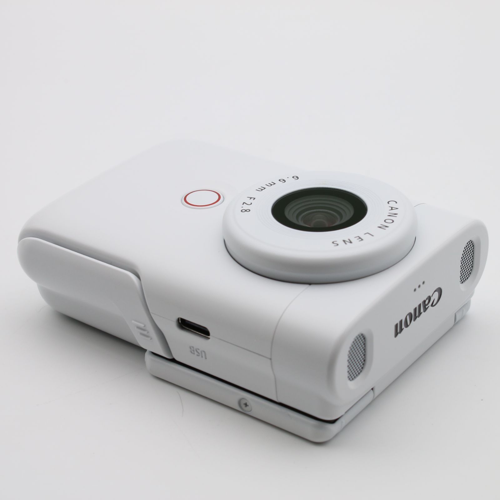 極上品】 Canon PowerShot V10 ホワイト PSV10WH Vlogカメラ 
