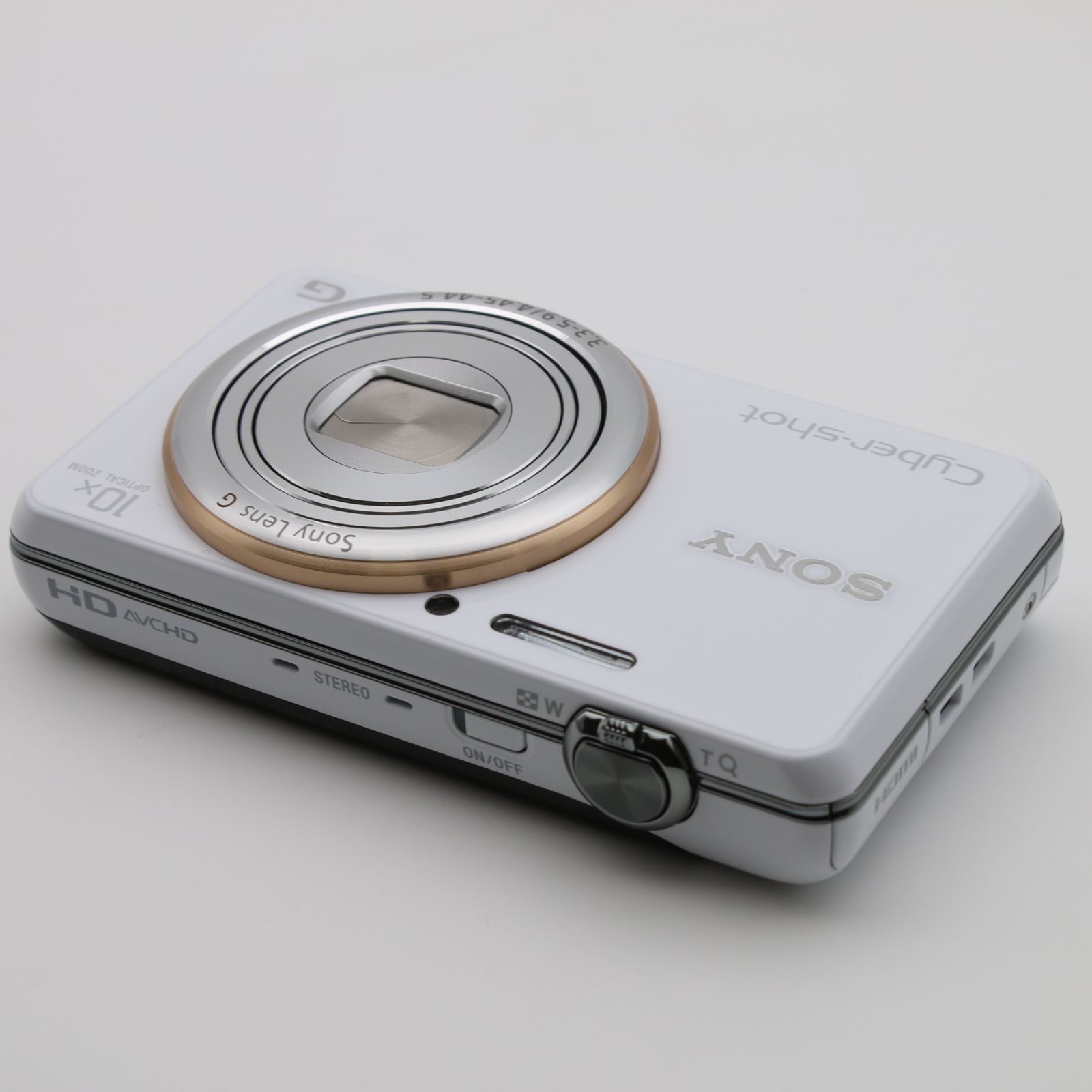 極上品】 SONY Cyber-Shot DSC-WX100 ホワイト 1820万画素 光学10倍