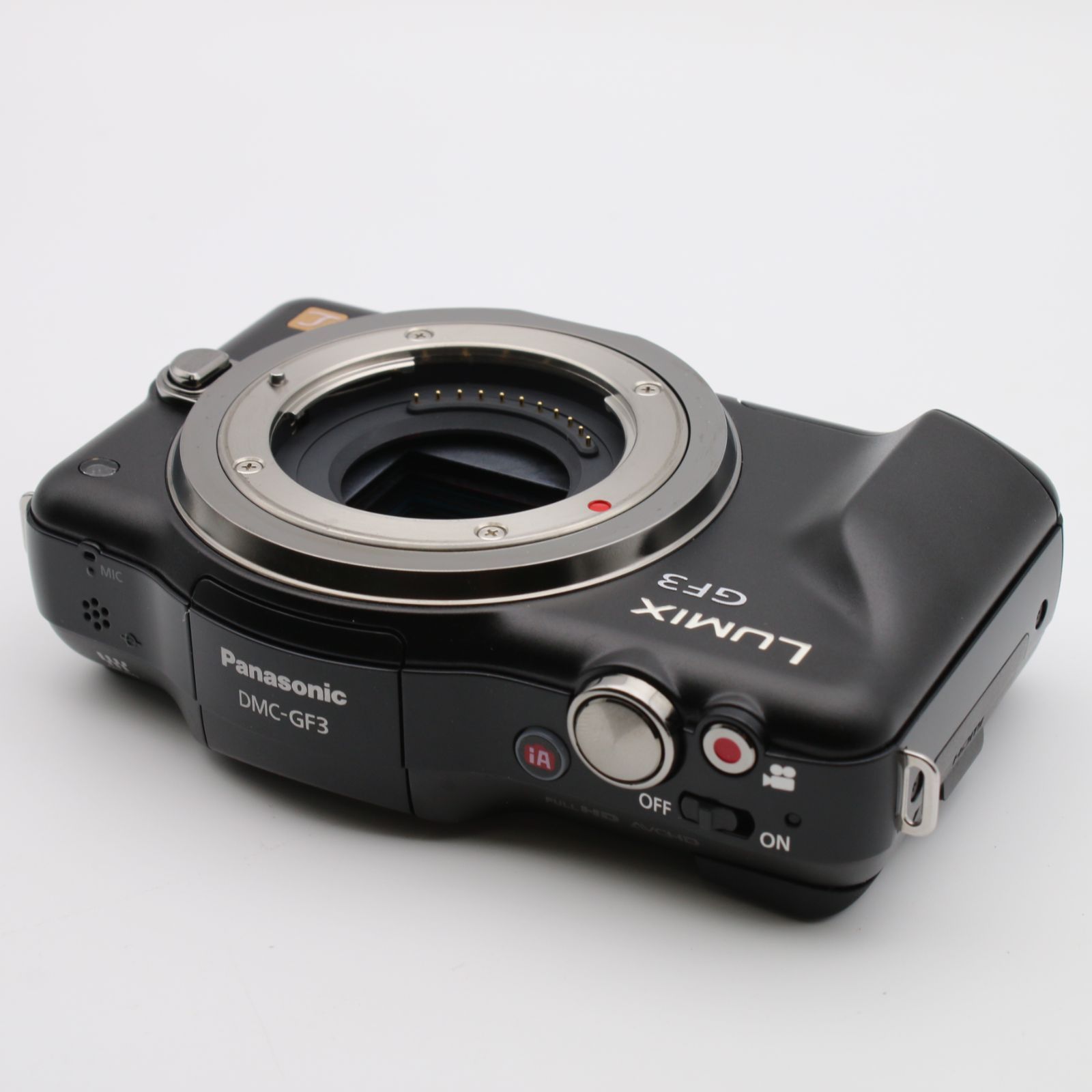 極上品】 Panasonic LUMIX GF3 ダブルレンズキット エスプリブラック 