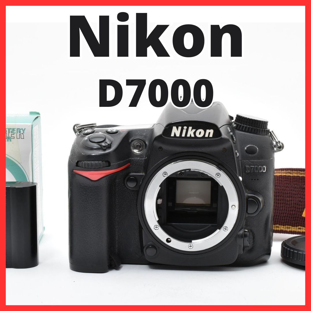 E06[7677]9 ニコン Nikon D7000 ボディ 【ショット数 389,772回】