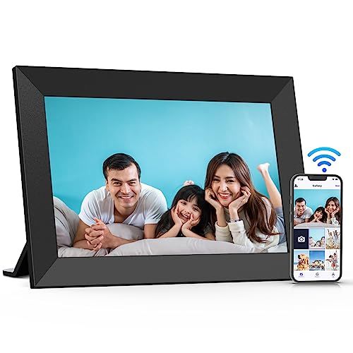 FANGOR デジタルフォトフレーム Wi-Fi 10.1インチ 1280*800解像度 32GB内蔵 SDカード拡張可 写真/動画/天気予報 スライドショー 誕生日 母の日 父の日 敬老の日 初心者向けma 2c30616e