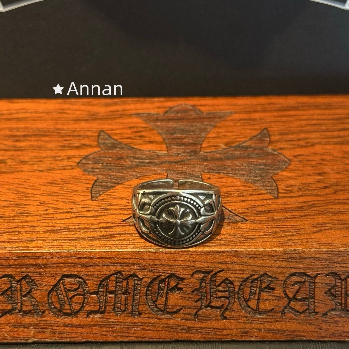 入手困難 ★★ 新品 CHROME HEARTS クロムハーツ リング 指輪 メンズ 結婚式 卒業式 清楚 イベント 入学式