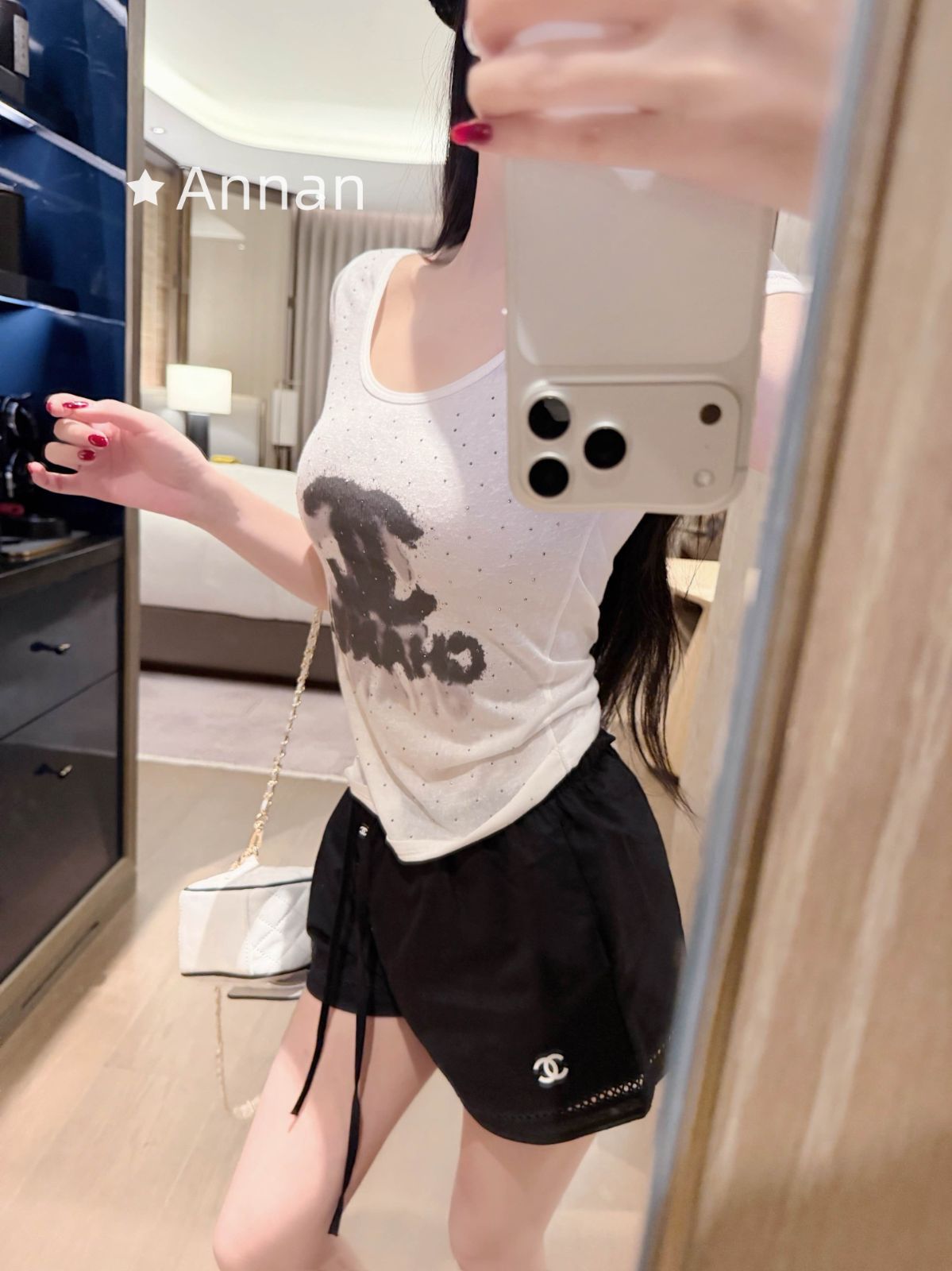 新型 激レア 新品 CHANEL シャネル ショートパンツ ハーフパンツ レディース