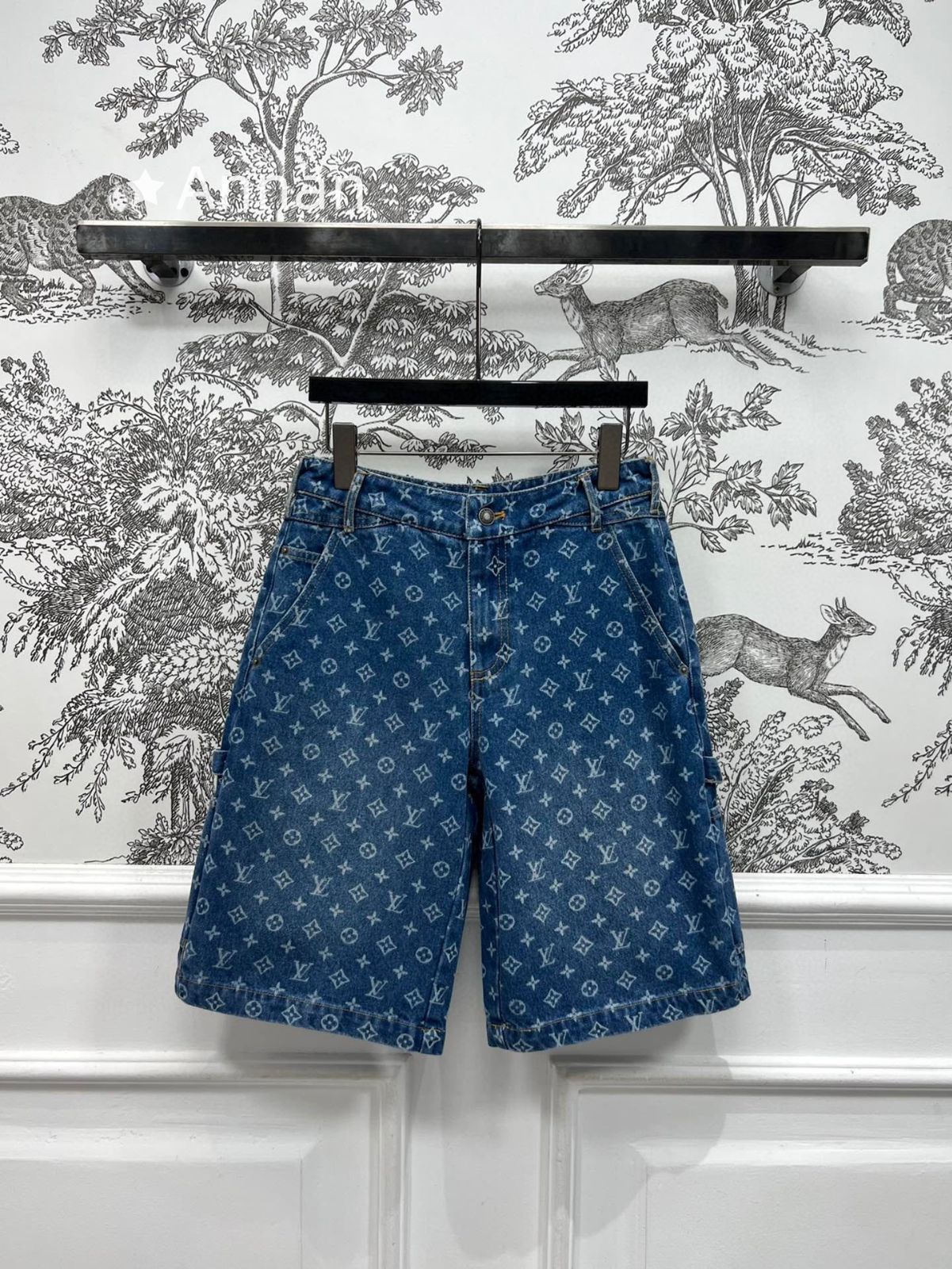 【特価】超美品 限定品 限界価格新品 LV LOUIS VUITTON ルイヴィトン ショートパンツ ハーフパンツ レディース