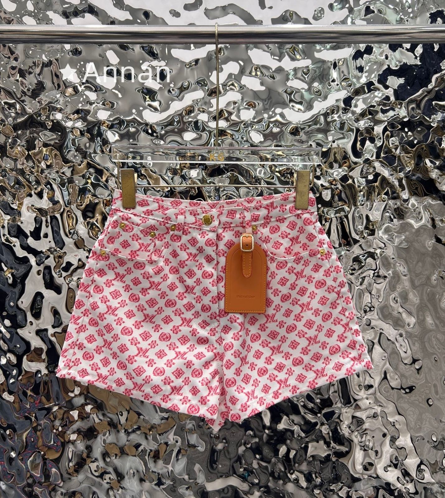 超美品 限定品 限界価格 新品！新品 LV LOUIS VUITTON ルイヴィトン ショートパンツ ハーフパンツ レディース