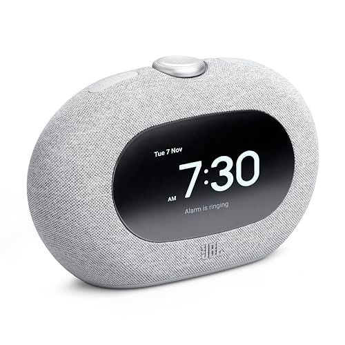 JBL HORIZON 3 Bluetooth ワイヤレス スピーカー/アラームクロック/アンビエントライト搭載/ワイドFM対応/バッテリー非搭載/給電用USB Cポート搭載/グレー JBLHORIZON3GRYJNkk 198f8775