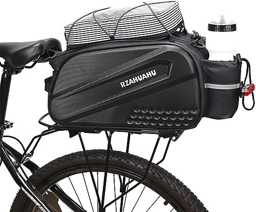 自転車 リアボックス 自転車 リアバッグ 手提げ式 10L大容量 ハードケース ショルダーベルト付き 防水 耐磨耗性(沖縄・離島の方発送不可）) 8202ae36