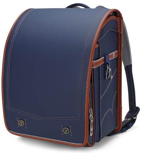 【新品】ランドセル 男の子 かっこいい 軽量かつ頑丈 大容量 スポーツ感 自動ロック 防水仕上げ Janpanese Schoolbag 通学 入学お祝い A4フラットファイル対応 ブルー小学生 c0279d3f