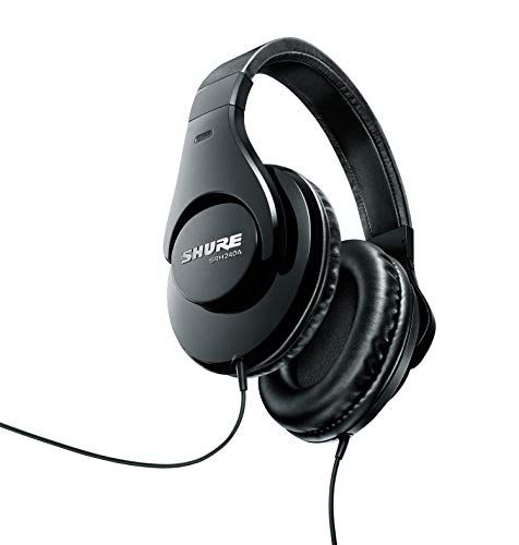 SHURE シュア プロクオリティ・ヘッドホン / SRH240A-BK-A ブラック : 密閉型 ホームレコーディング DJ 【国内正規品/2年】 中Y 3d27246e
