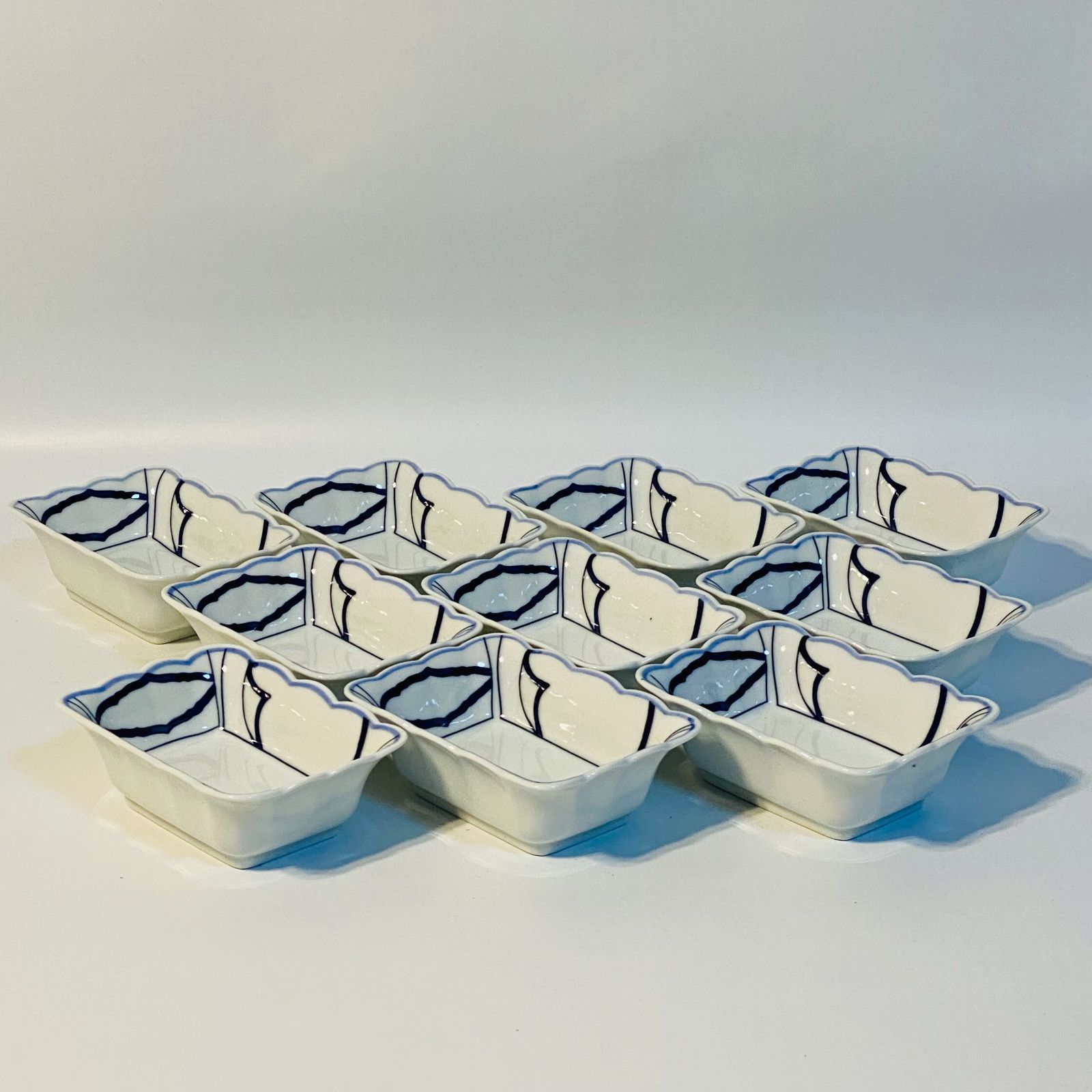 其泉 醤油皿 10客セット 角皿 小皿 浅皿 食器 送料込み フォロー割 クーポンご利用可能 お値引き交渉可能 一点限り