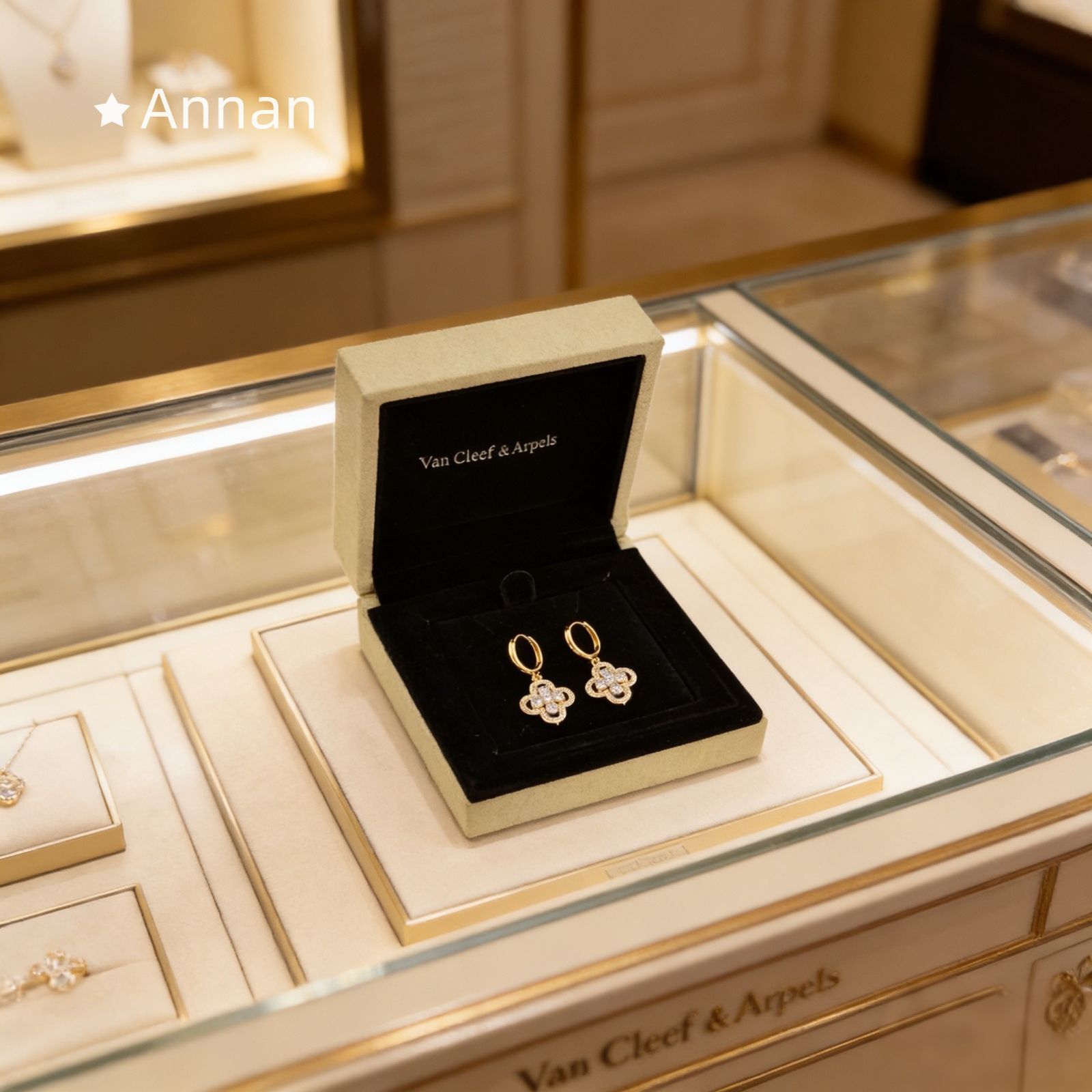 最終値下げ 新品 VAN CLEEF & ARPELS ヴァン クリーフ アンド アーペルズ ピアス レディース 結婚式 卒業式 清楚 イベント 入学式