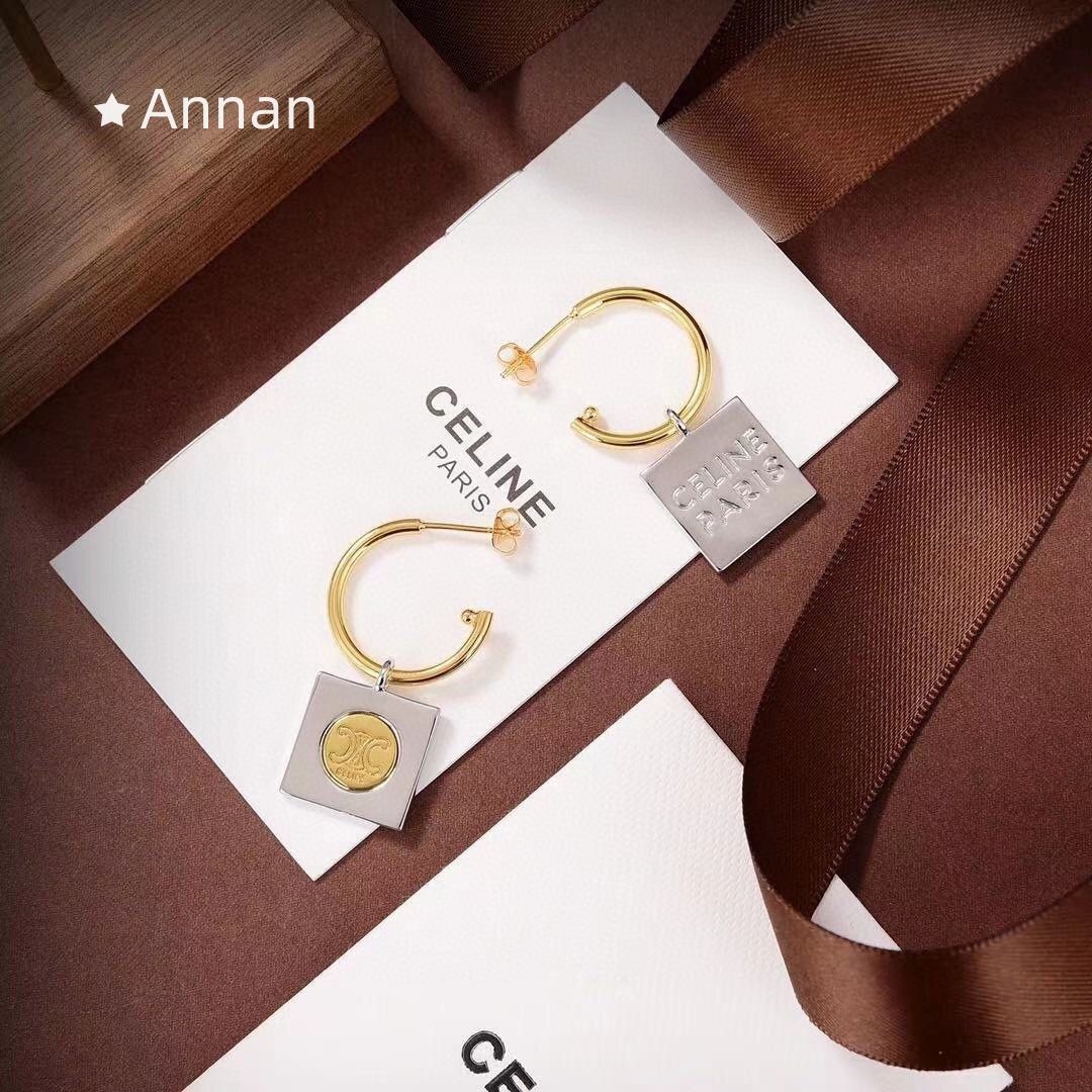 激レア 超美品 新品！新品 CELINE セリーヌ ピアス レディース 結婚式 卒業式 清楚 イベント 入学式