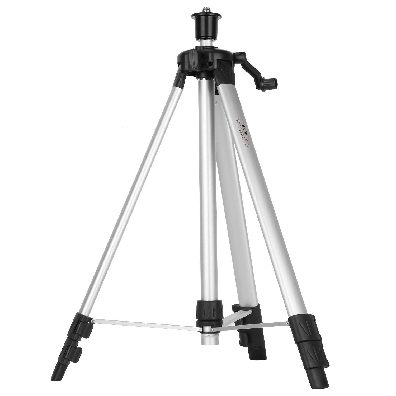 Firecore エレベーター三脚 レーザー墨出し器用エレベーター三脚 1500mm レーザー用 三脚 大型アルミ三脚 地墨照射タイプ 高さ56CM~150CM 耐荷重6KG 測量用品 F1500H(沖縄・離島の方発送不可）) d29bd8bd